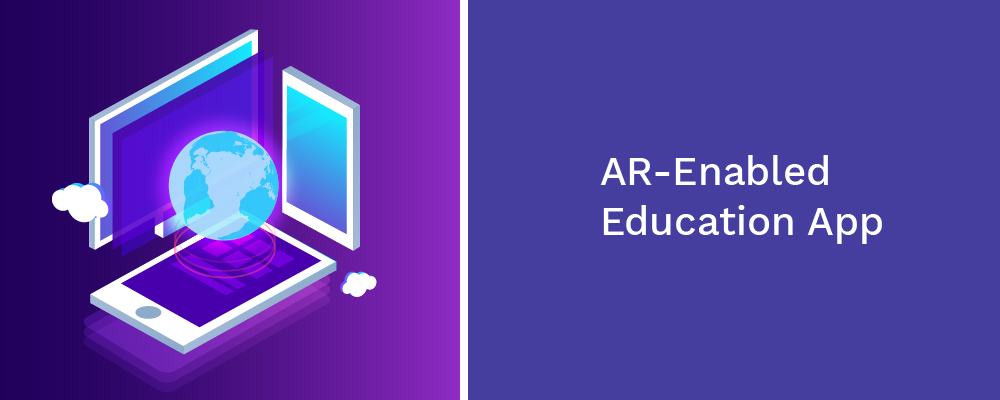 ar enabled education app