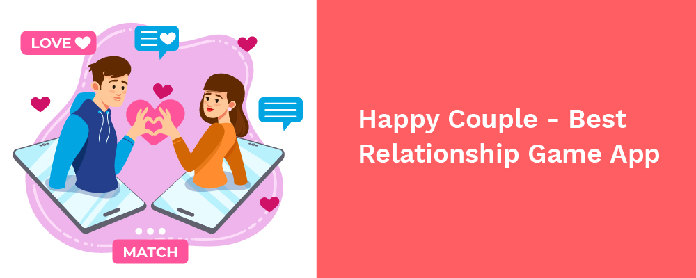 happy couple - best relationship game app