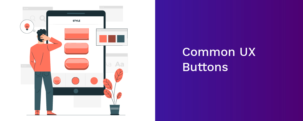 common ux buttons