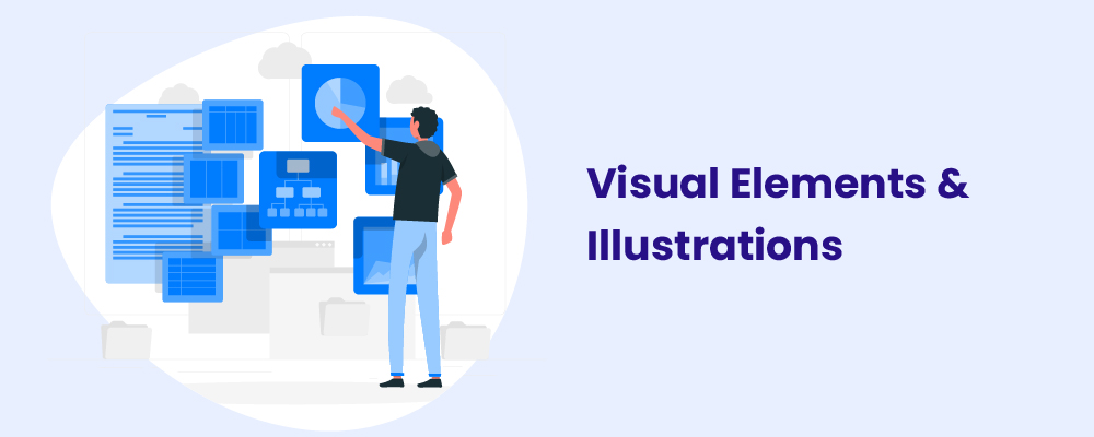 visual elements and illustrations