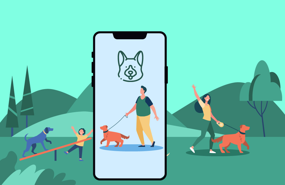 dog walking app