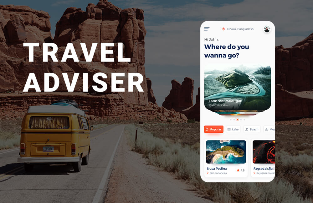 travel adviser app
