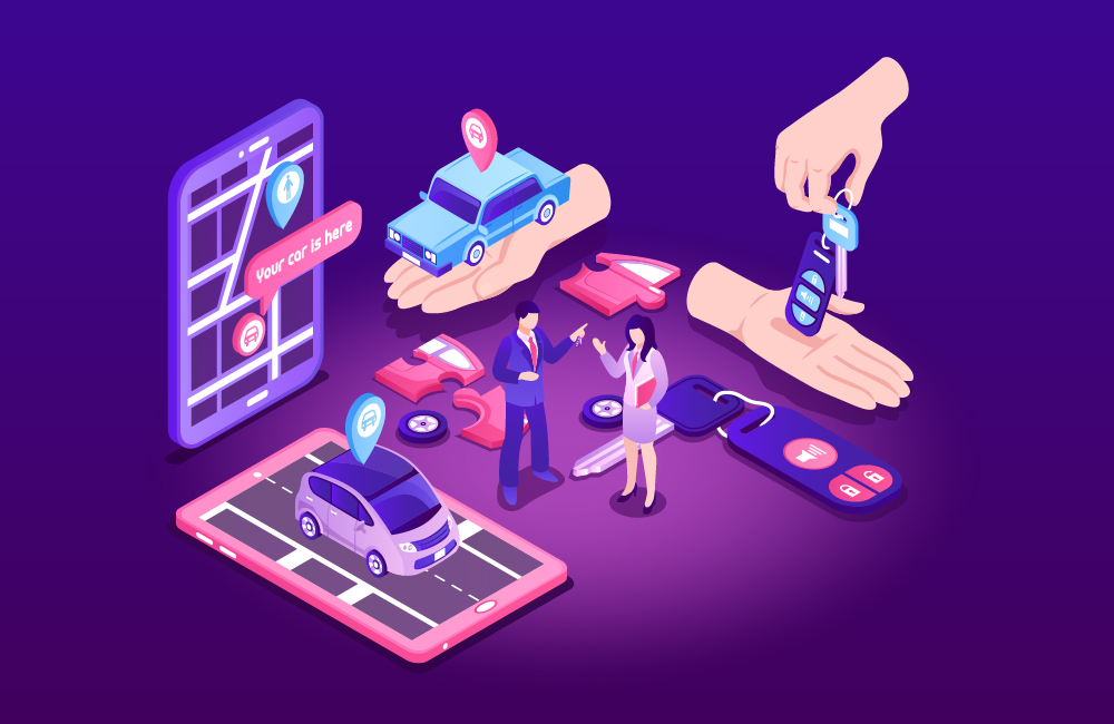 car rental app development company