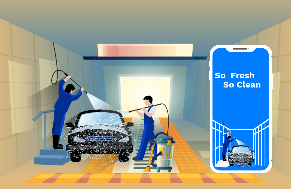 car wash app