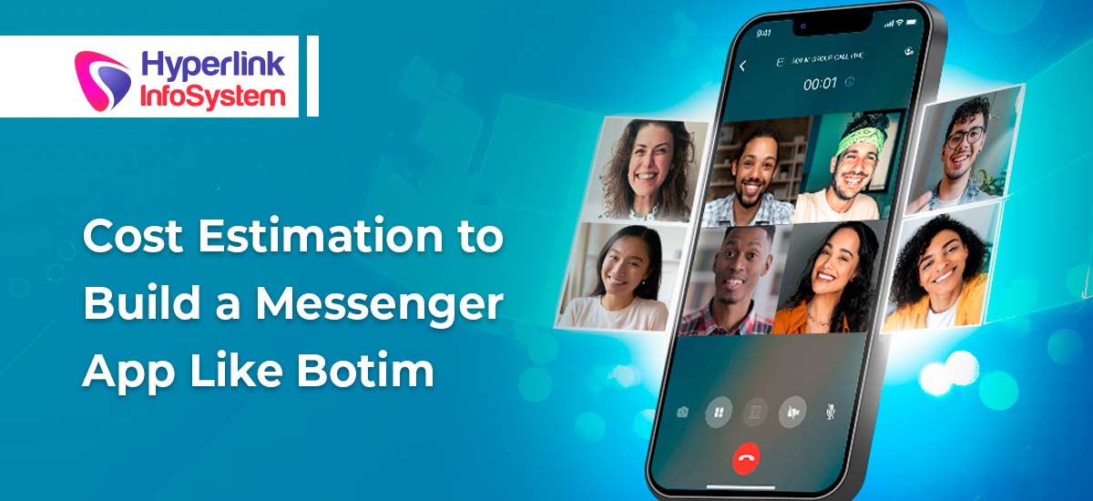 cost estimation to build a messenger app like botim