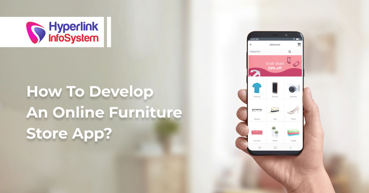 how to develop an online furniture store app