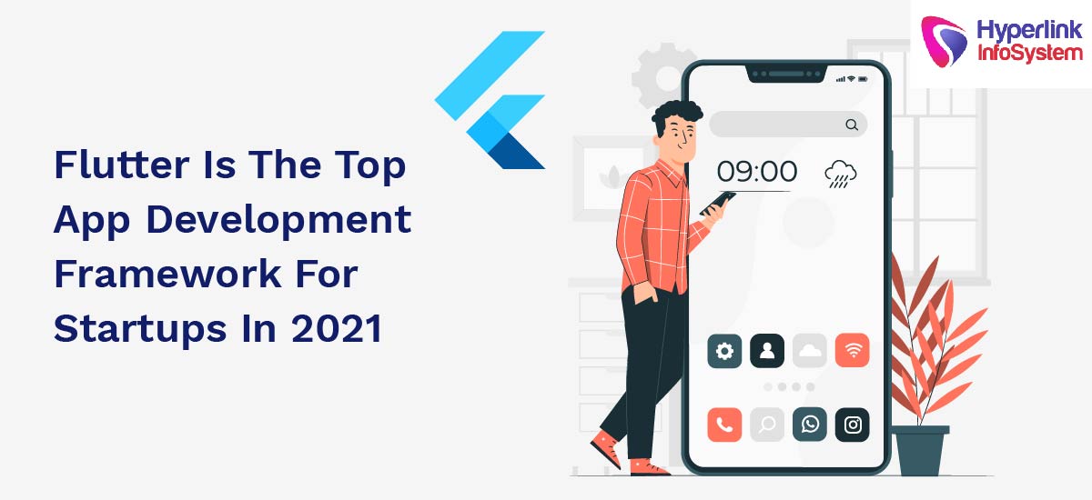 flutter is the top app development framework for startups in 2021