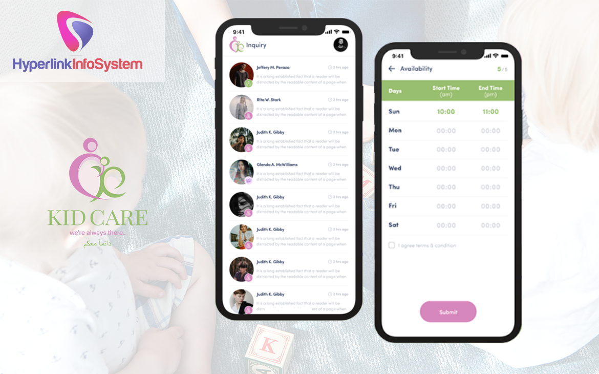 Kids Care App Development