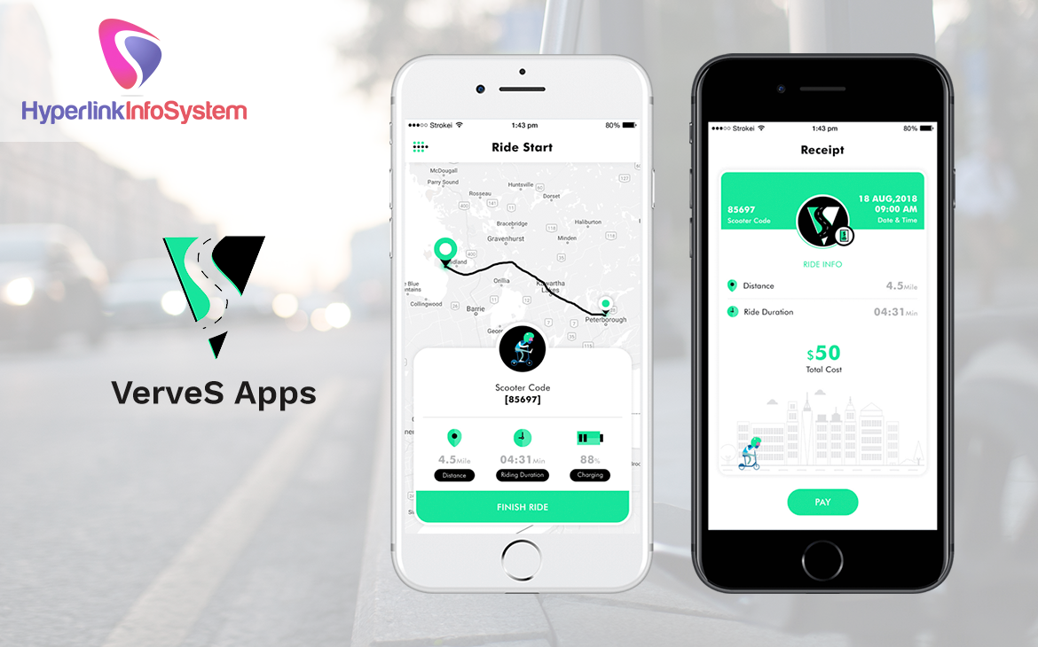 Scooter Rental App Development