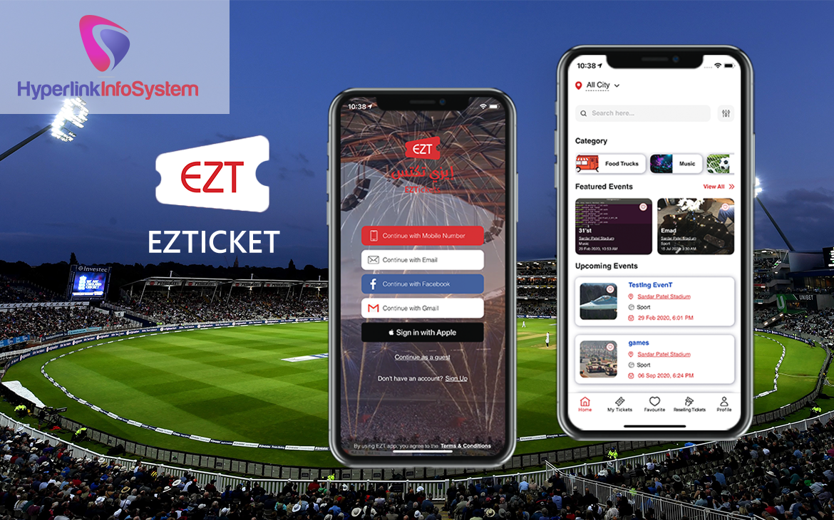 Event Ticket Booking App Development