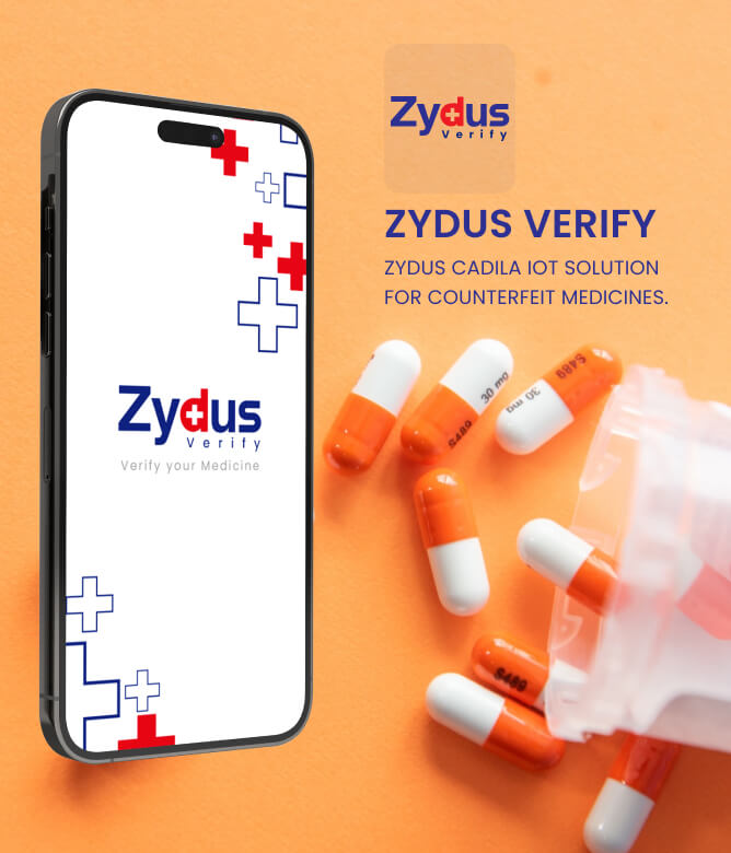 zydus cadila iot solution for counterfeit medicines.